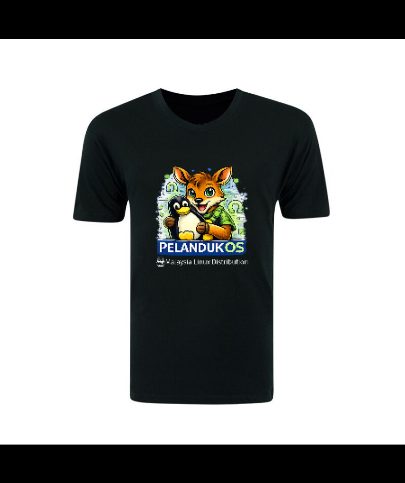 PelandukOS Hitam front