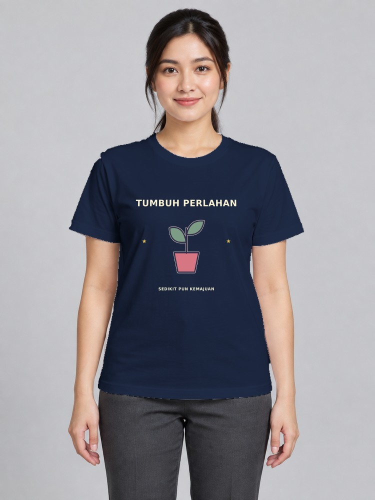 T-shirt Little Growth Wanita front
