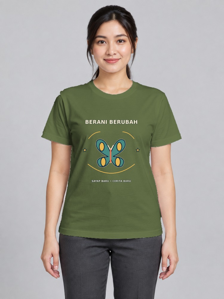 T-shirt New Wings Wanita front