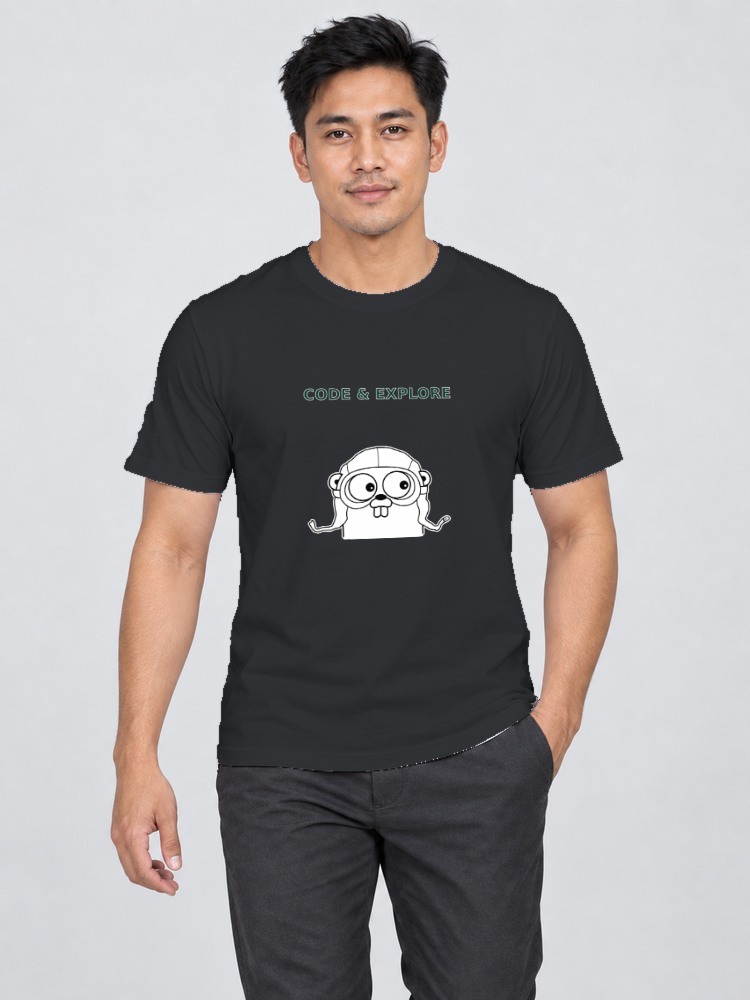 T-shirt Gopher Kembara Kod front