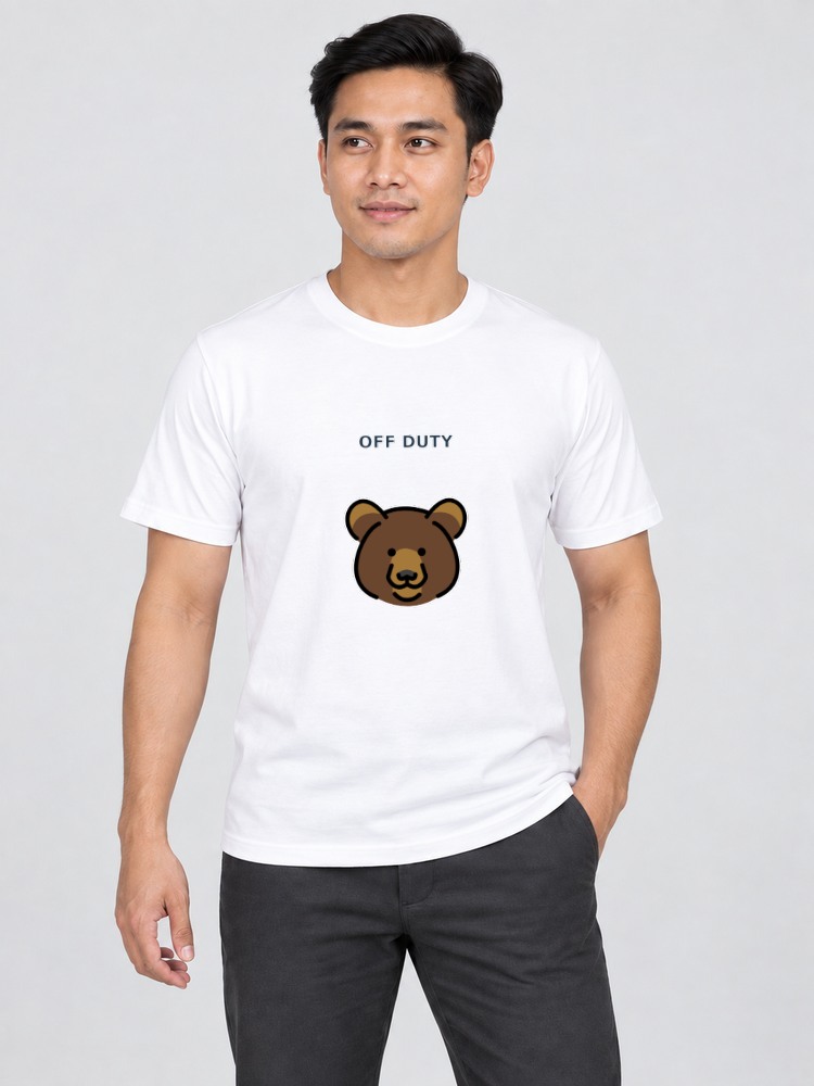 T-shirt Beruang Cuti front