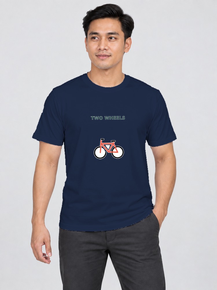 T-shirt Dua Roda front