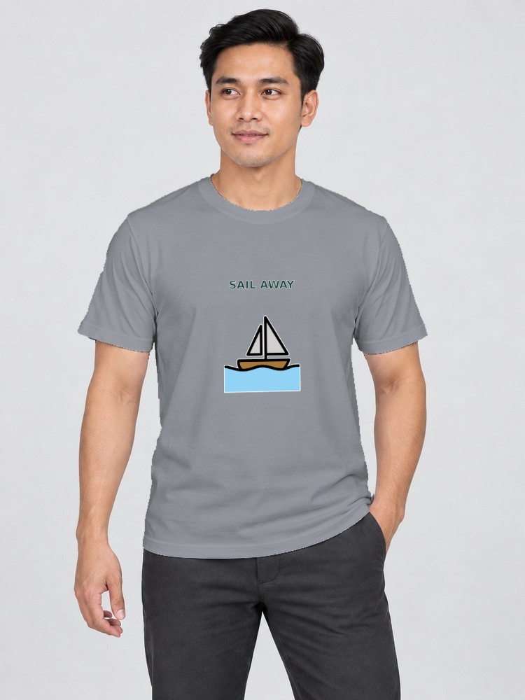 T-shirt Pelayaran Santai front