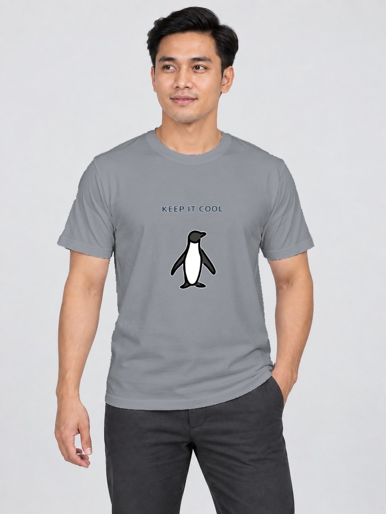 T-shirt Penguin Sejuk front