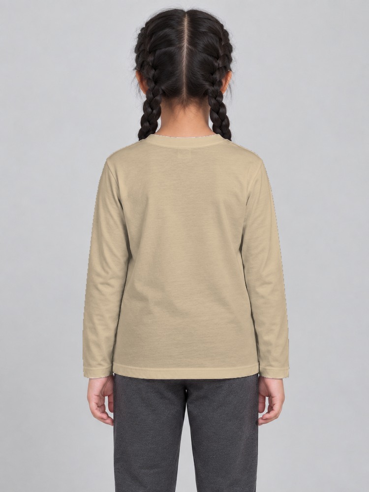 T-shirt Little Growth Kanak-Kanak Perempuan Lengan Panjang back
