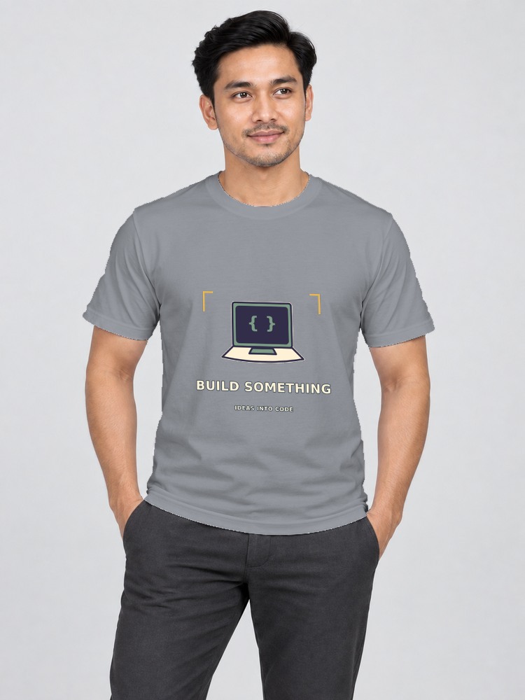 T-shirt Laptop Builder — Gray