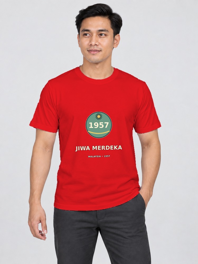 T-shirt Jiwa Merdeka — Red