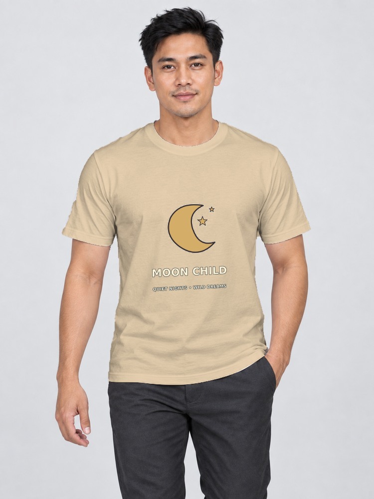 T-shirt Moon Child front