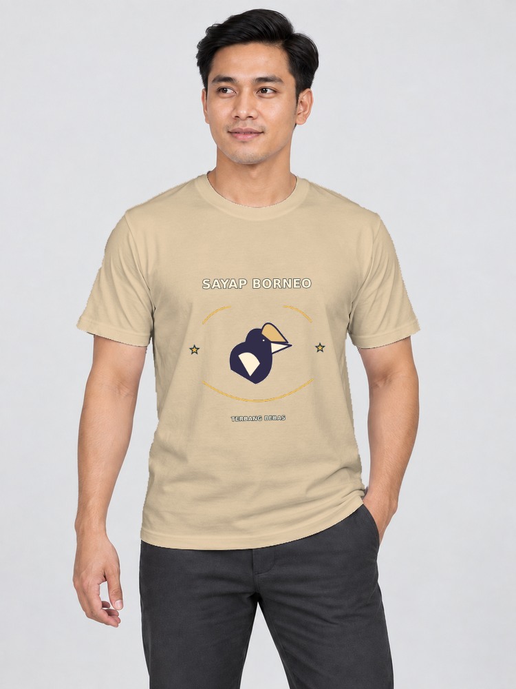 T-shirt Kenyalang Borneo front