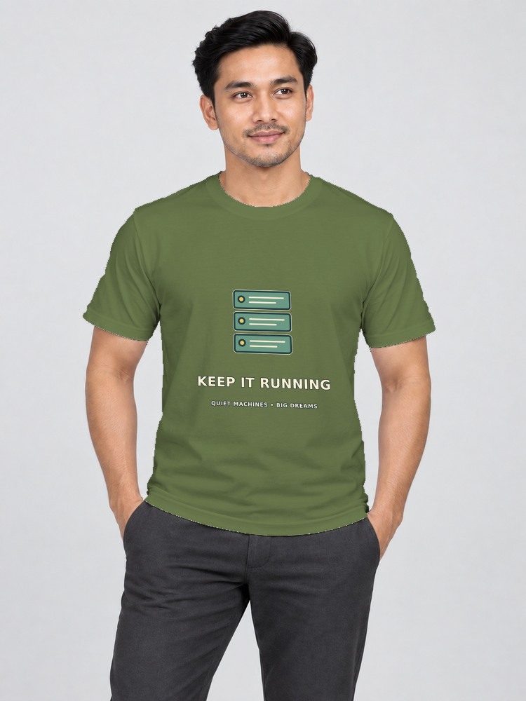 T-shirt Server Room front