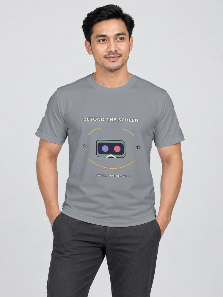 T-shirt Virtual Explorer front