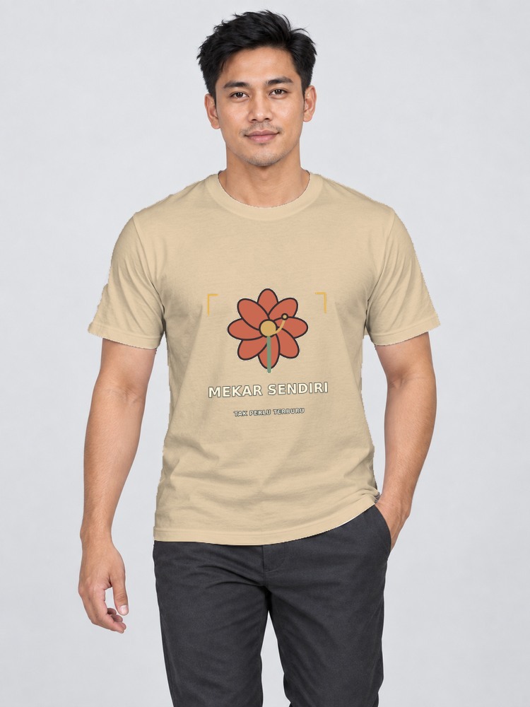 T-shirt Bloom Your Way front