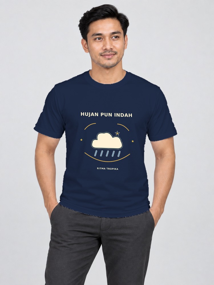 T-shirt Hujan Tropika front