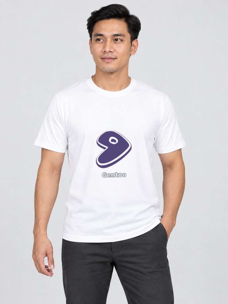 T-shirt Gentoo front