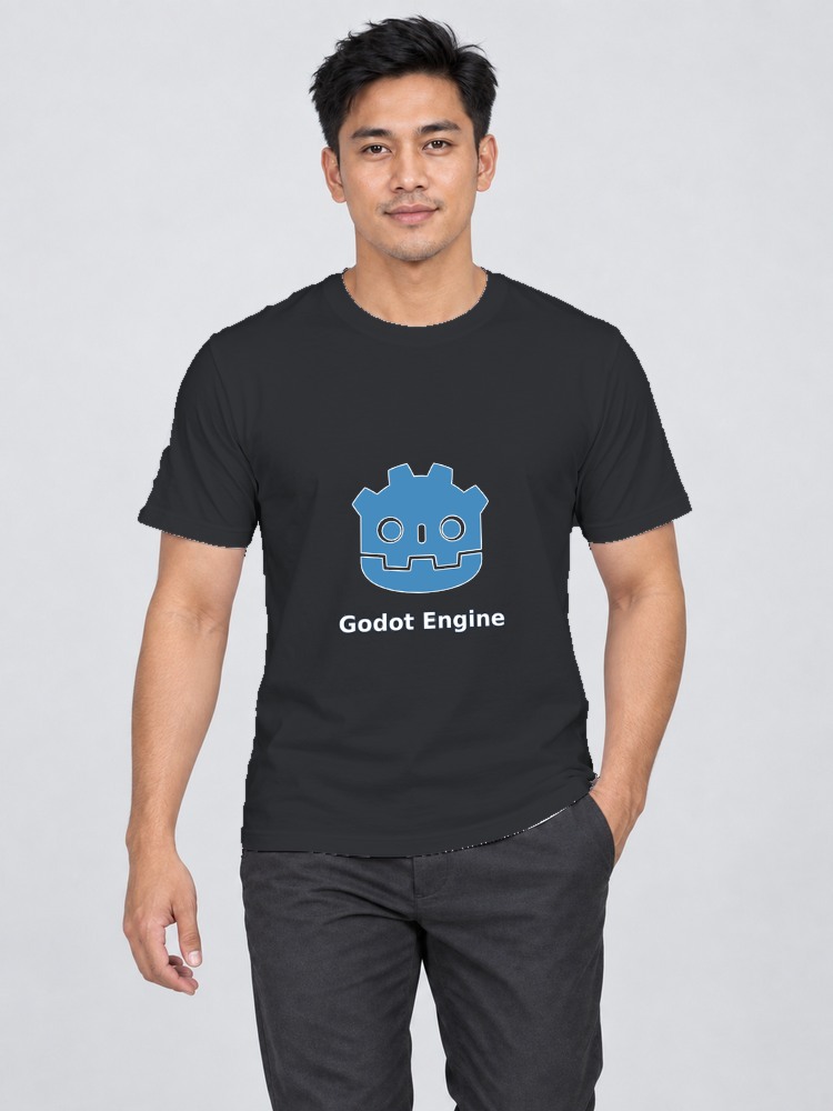 T-shirt Godot Engine front