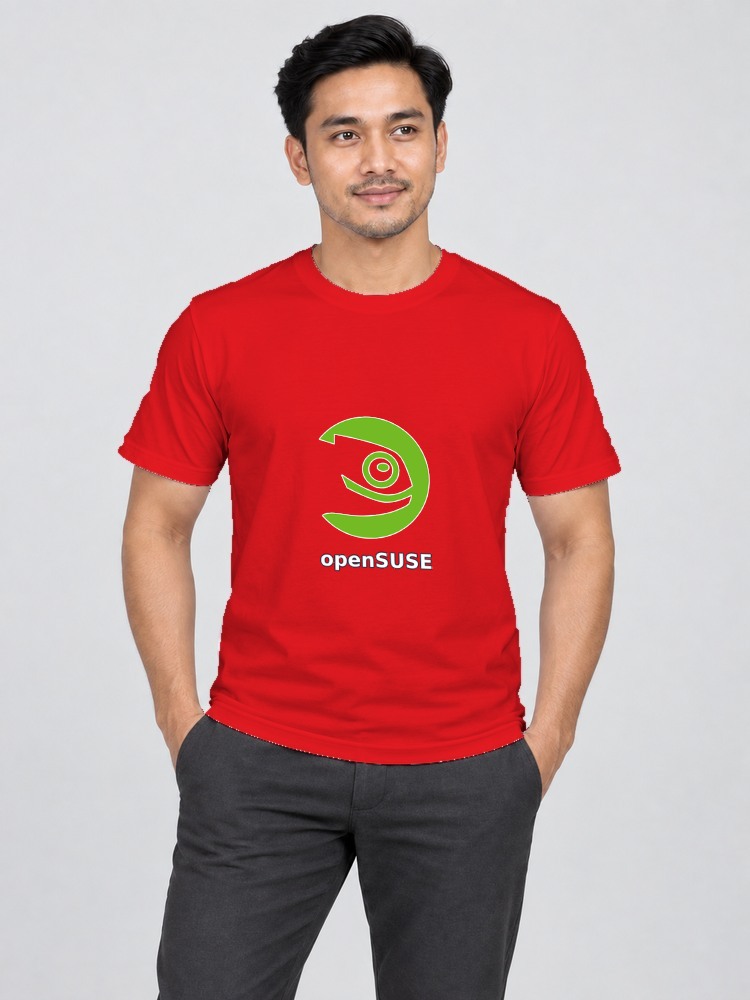 T-shirt openSUSE front