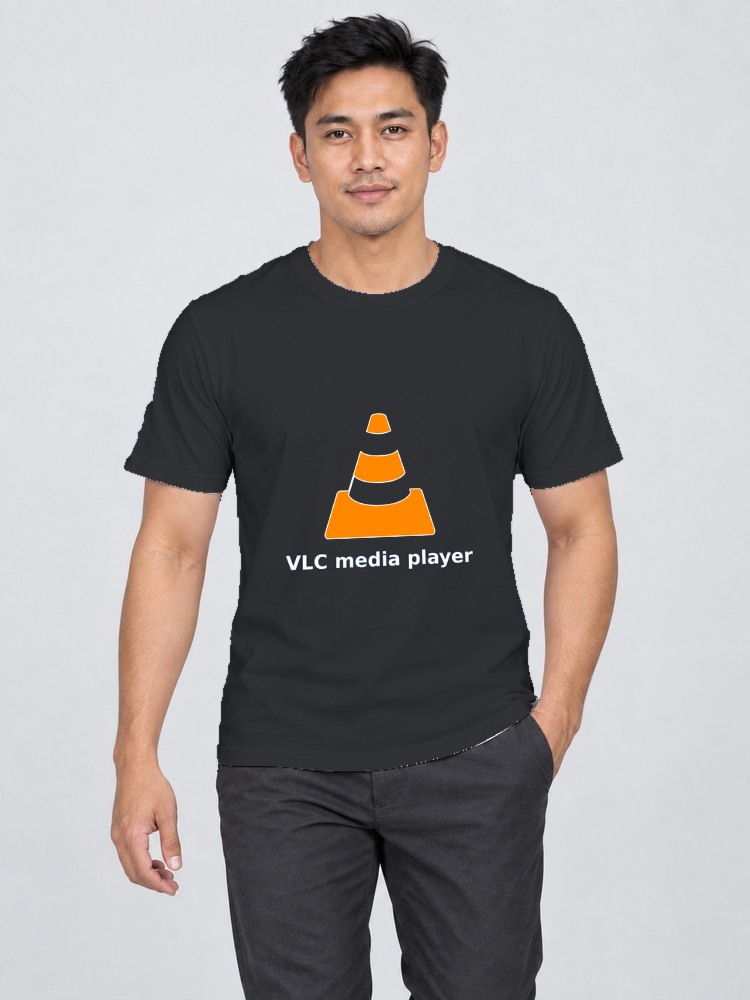 T-shirt VLC media player front